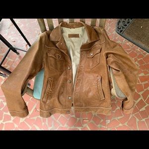 Men’s S tan Wilson’s Leather jacket